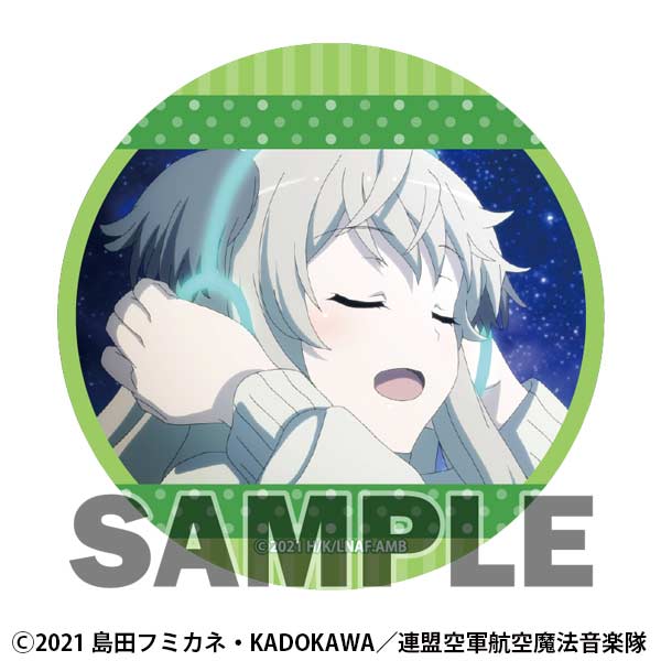 (PO) League of Nations Air Force Magic Aviation Band Luminous Witches Trading Can Badge Ginny & Inorin & Milasha Special [BOX] Image_5