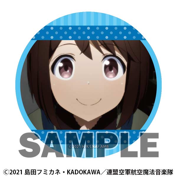 (PO) League of Nations Air Force Magic Aviation Band Luminous Witches Trading Can Badge Ginny & Inorin & Milasha Special [BOX] Image_6