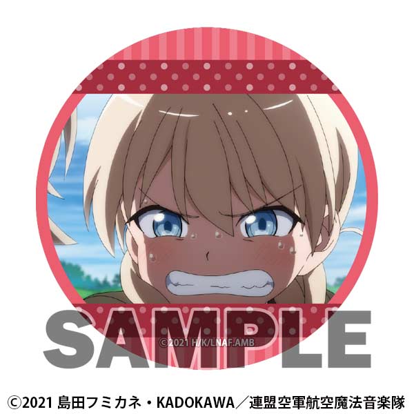 (PO) League of Nations Air Force Magic Aviation Band Luminous Witches Trading Can Badge Ginny & Inorin & Milasha Special [BOX] Image_11