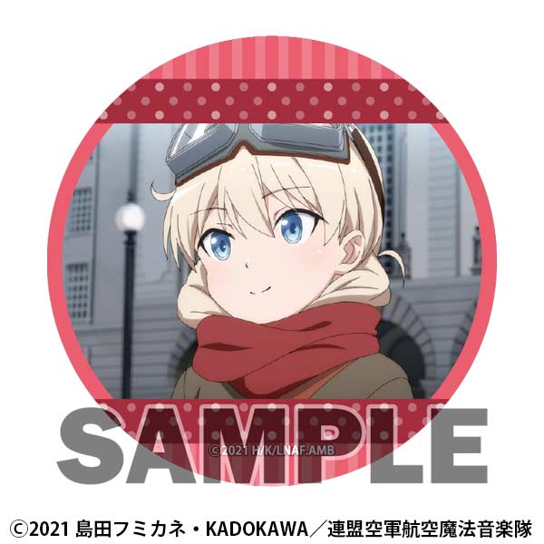 (PO) League of Nations Air Force Magic Aviation Band Luminous Witches Trading Can Badge Ginny & Inorin & Milasha Special [BOX] Image_13
