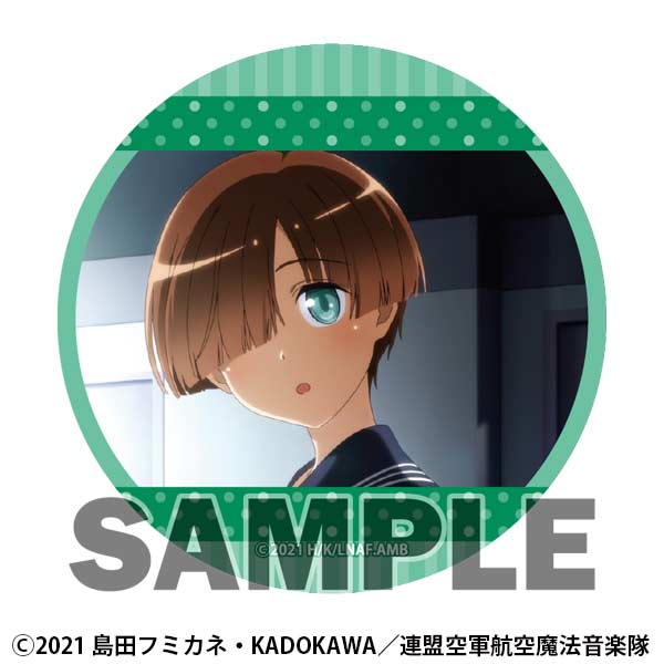 (PO) League of Nations Air Force Magic Aviation Band Luminous Witches Trading Can Badge Jo & Silvi Special [BOX] Image_6