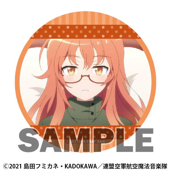 (PO) League of Nations Air Force Magic Aviation Band Luminous Witches Trading Can Badge Jo & Silvi Special [BOX] Image_7