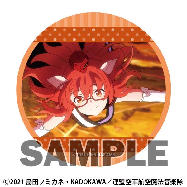 (PO) League of Nations Air Force Magic Aviation Band Luminous Witches Trading Can Badge Jo & Silvi Special [BOX] Image_9