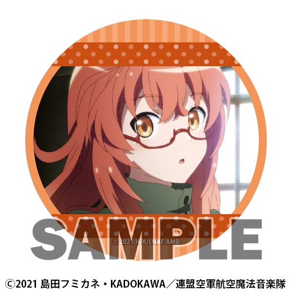 (PO) League of Nations Air Force Magic Aviation Band Luminous Witches Trading Can Badge Jo & Silvi Special [BOX] Image_11