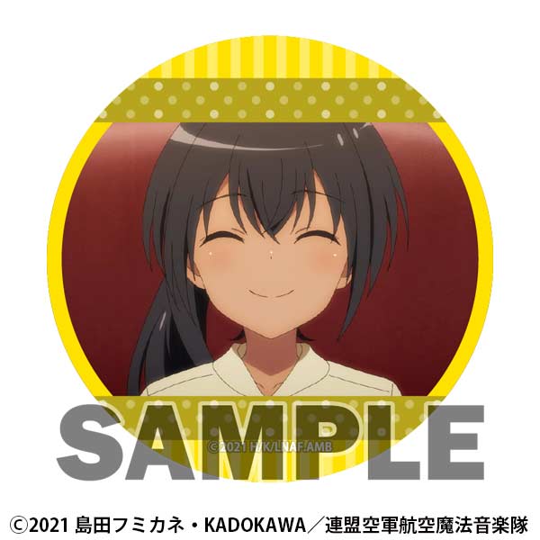 (PO) League of Nations Air Force Magic Aviation Band Luminous Witches Trading Can Badge Maria & Mana Special [BOX] Image_7