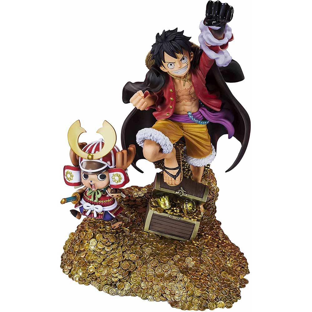 Figuarts Zero One Piece - Monkey D. Luffy WT100 Anniversary Eichiro Oda Original Illustration 100 Views of Pirates Image_2