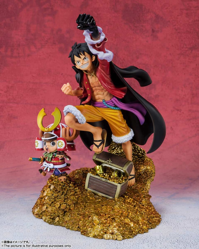 Figuarts Zero One Piece - Monkey D. Luffy WT100 Anniversary Eichiro Oda Original Illustration 100 Views of Pirates Image_5