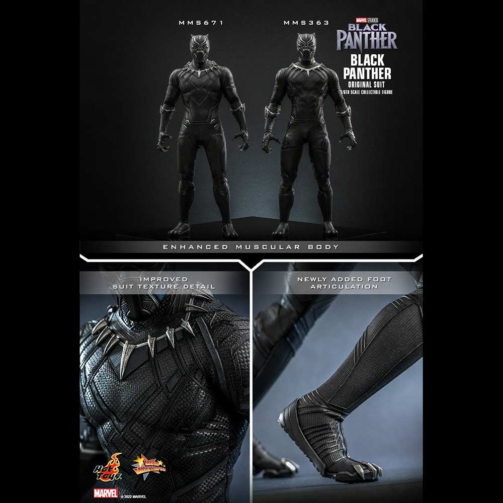 (PO) Movie Masterpiece Series MMS671 - Black Panther Legacy - Black Panther (Original Suit) Image_11