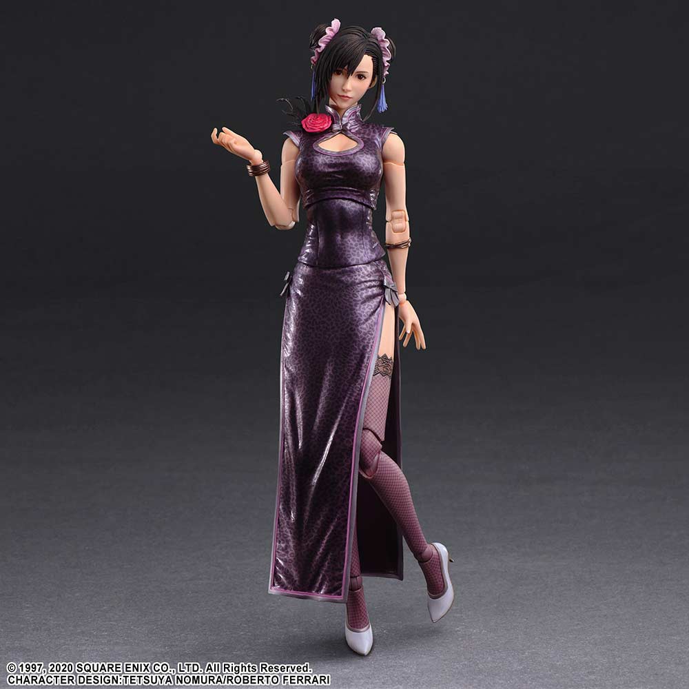 (PO) Final Fantasy VII Remake Play Arts Kai - Tifa Lockhart Fighter Dress Ver. Image_4