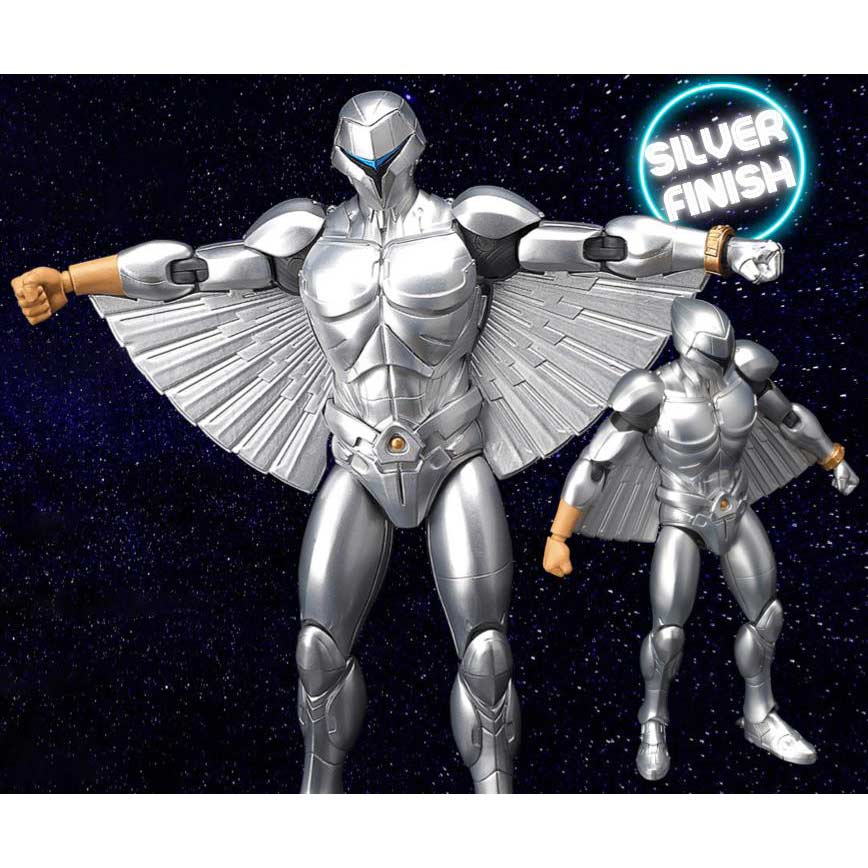 Ramen Toys #SH-01 - SilverHawks - Quicksilver with Tally-Hawk Image_5