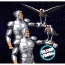 Ramen Toys #SH-01 - SilverHawks - Quicksilver with Tally-Hawk Image_6