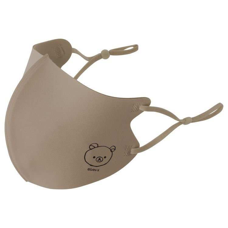 Rilakkuma Fashion Mask Rilakkuma Brown KG02702 (Adult size) Image_1