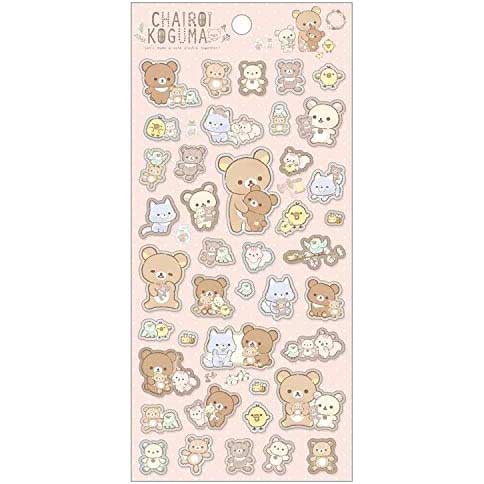 Rilakkuma Sticker - Chairoikoguma SE51502 Image_1