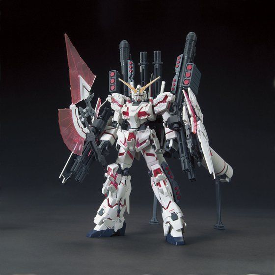 HGUG Gundam UC - RX-0 Full Armor Unicorn Gundam (Destroy Mode/ Red Color ver.) Image_2