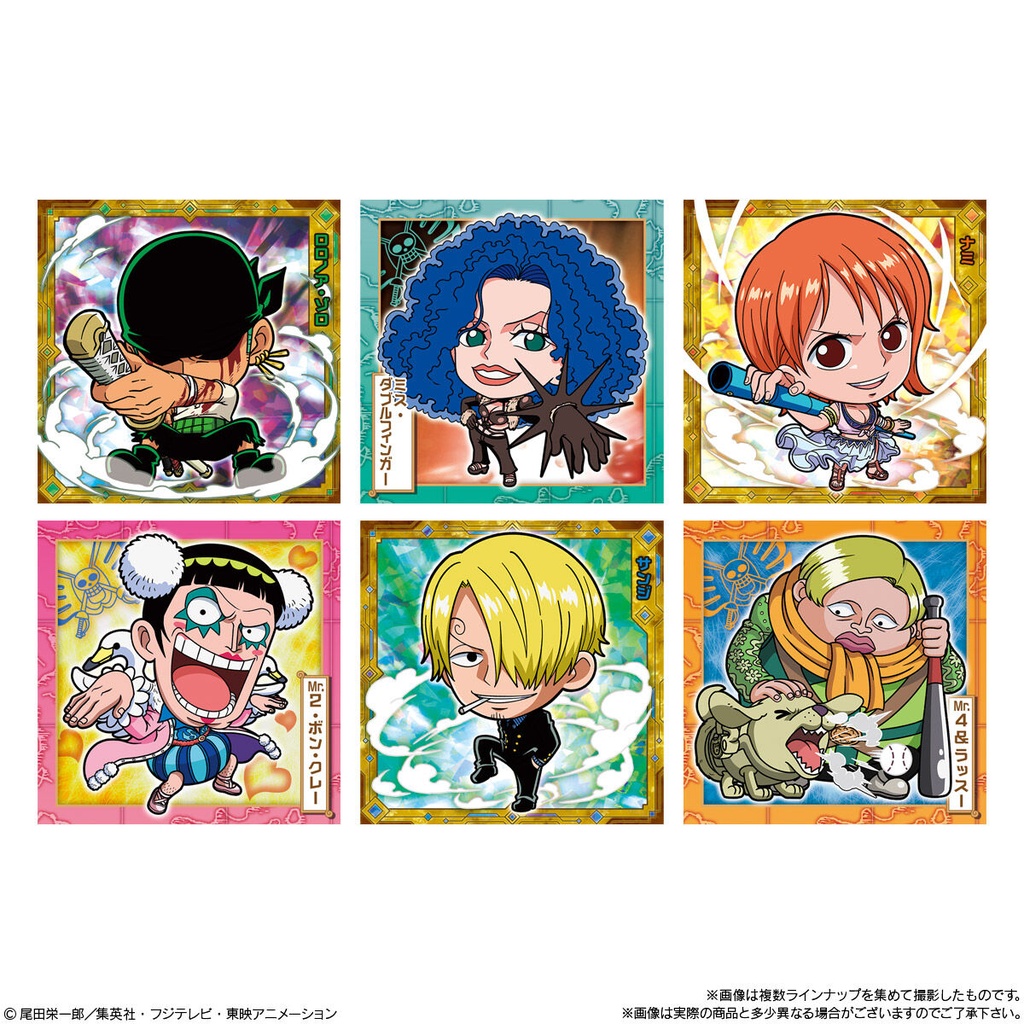 Deformation One Piece Pirates Sticker Wafer Card Log 4 [BOX] Image_3