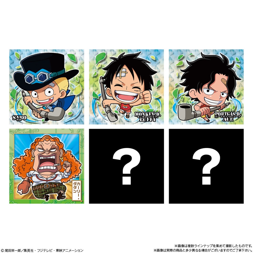 Deformation One Piece Pirates Sticker Wafer Card Log 4 [BOX] Image_6