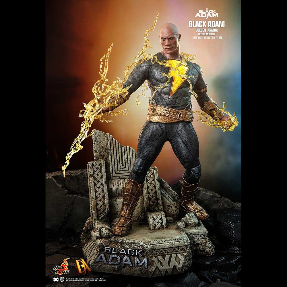 (PO) Deluxe Series DX31 - Black Adam - Black Adam (Golden Armor) (Deluxe Version) Image_3