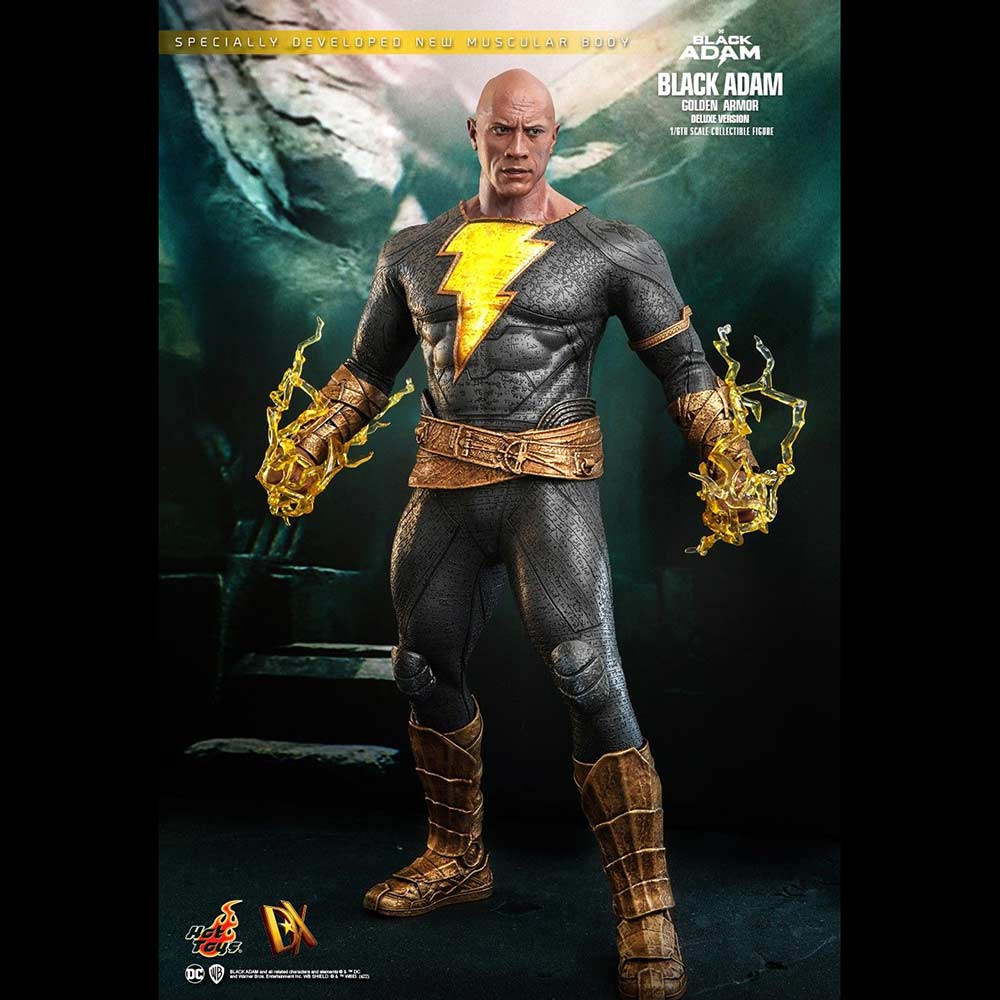 (PO) Deluxe Series DX31 - Black Adam - Black Adam (Golden Armor) (Deluxe Version) Image_5
