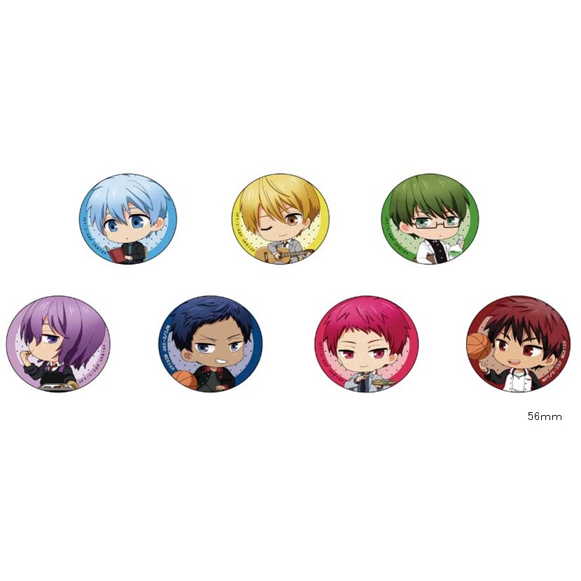 (PO) Kuroko's Basketball Original Illustration Trading Can Badge [BOX] Image_1