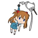 Evangelion Tsumamare Keychain Shikinami Langley Asuka Uniform Ver. Image_1