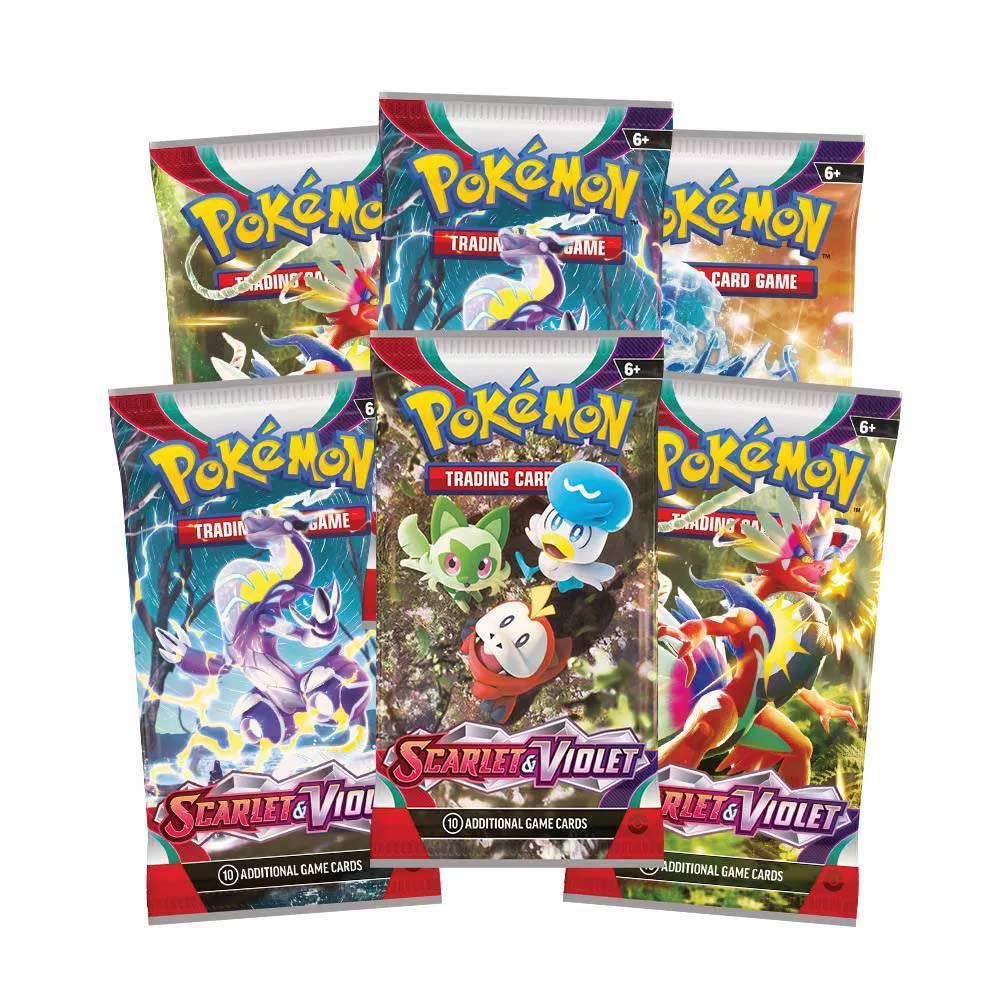 Pokemon TCG: Scarlet and Violet SV01 6 Boosters Bundle Image_3