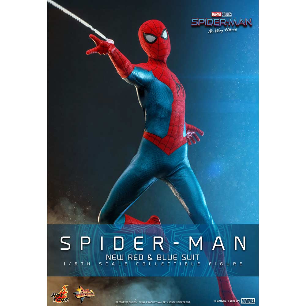 (PO) Movie Masterpiece Series MMS679 - Spider-Man: No Way Home - Spider-Man (New Red & Blue Suit) Image_2