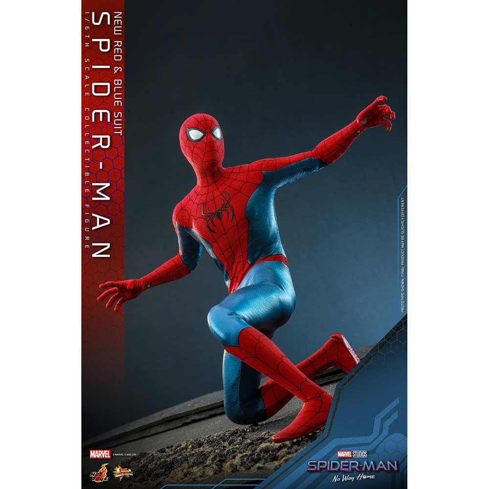 (PO) Movie Masterpiece Series MMS679 - Spider-Man: No Way Home - Spider-Man (New Red & Blue Suit) Image_9