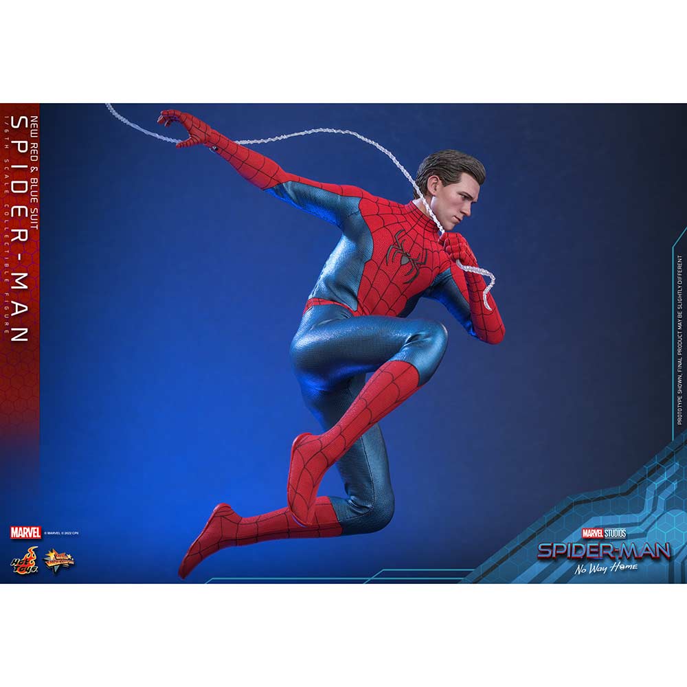 (PO) Movie Masterpiece Series MMS679 - Spider-Man: No Way Home - Spider-Man (New Red & Blue Suit) Image_11