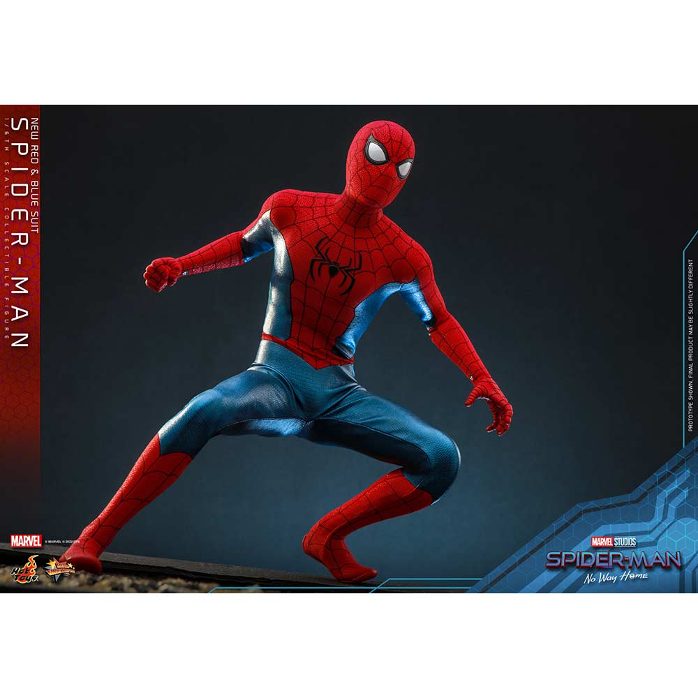 (PO) Movie Masterpiece Series MMS679 - Spider-Man: No Way Home - Spider-Man (New Red & Blue Suit) Image_14