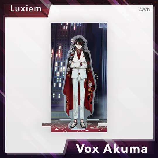 Nijisanji EN Unit Art Goods Acrylic Stand - Vox Akuma Image_1