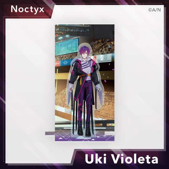 Nijisanji EN Unit Art Goods Acrylic Stand - Uki Violeta Image_1