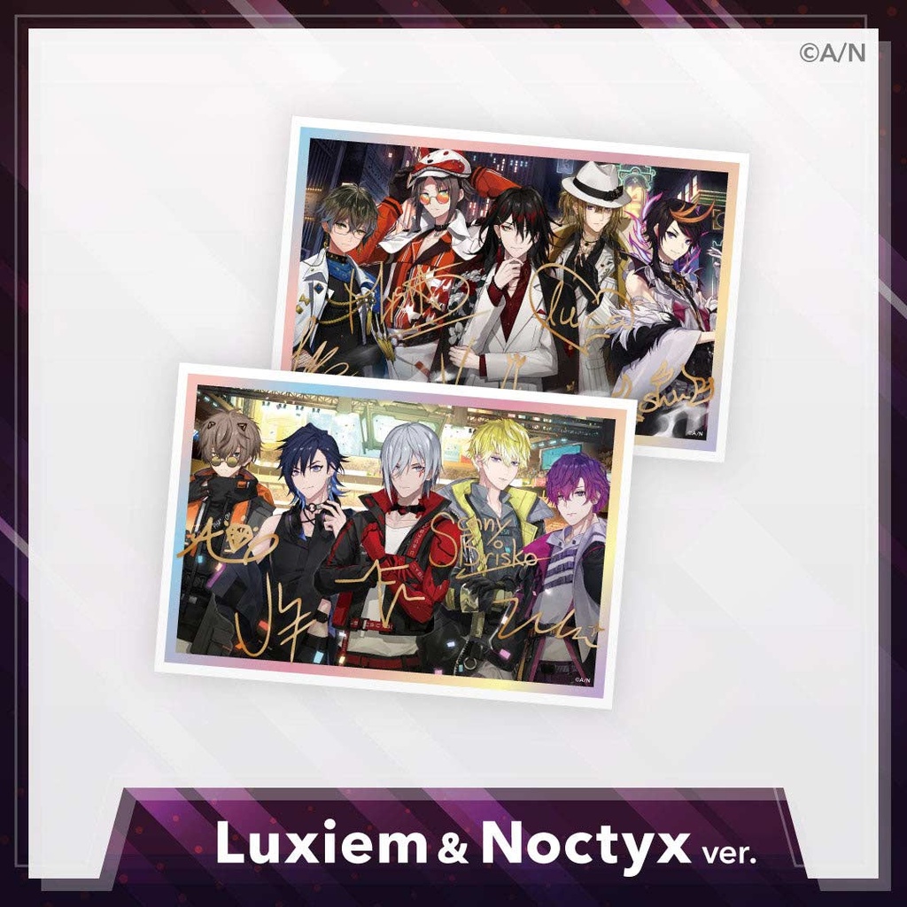 Nijisanji EN Unit Art Goods - Key Visual Card Luxiem & Noctyx er. Image_1