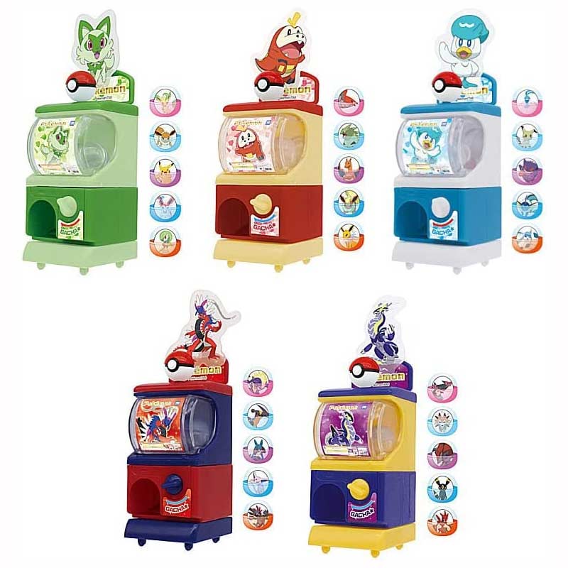 Pokemon Mini Gacha Machine Paldea Region Image_2