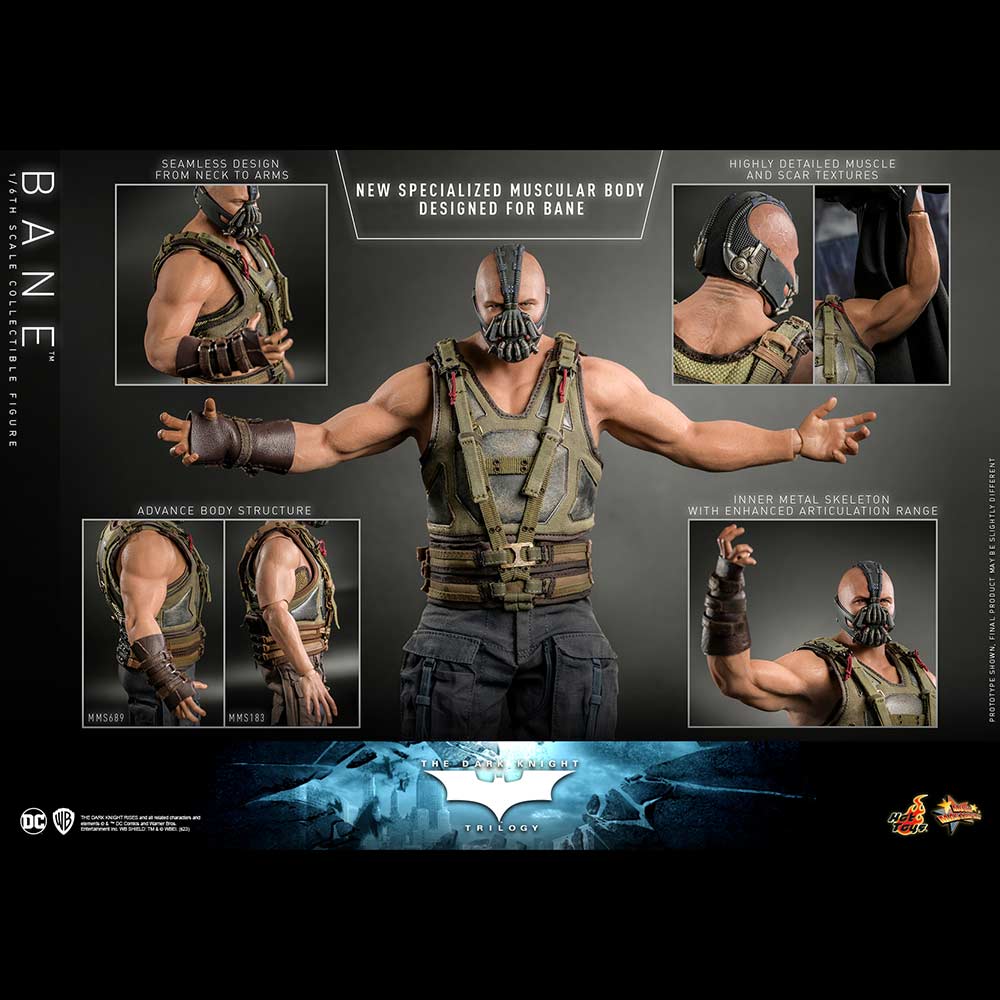 (PO) Movie Masterpiece Series MMS689 - The Dark Knight Trilogy - Bane Image_6