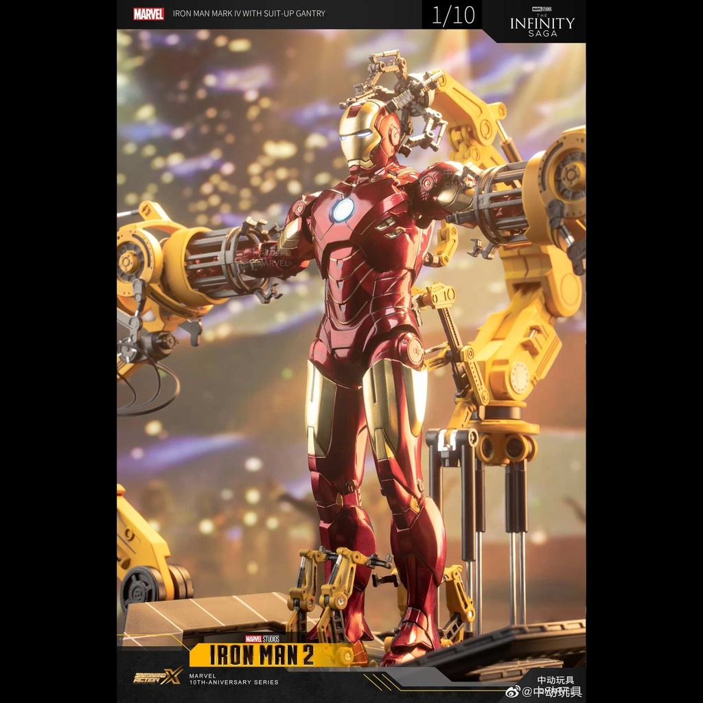 ZD Toys Iron Man Mark IV with Suit-Up Gantry Image_3