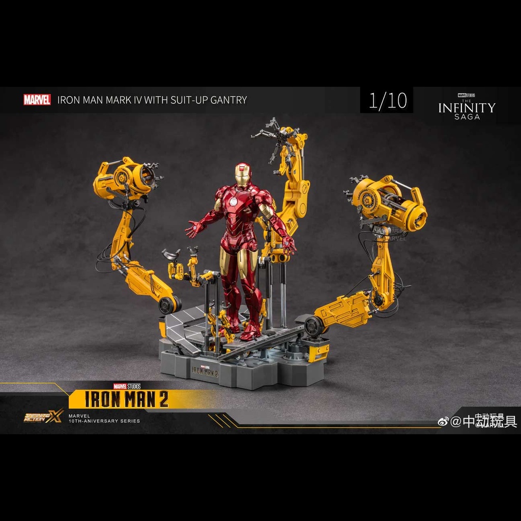 ZD Toys Iron Man Mark IV with Suit-Up Gantry Image_12
