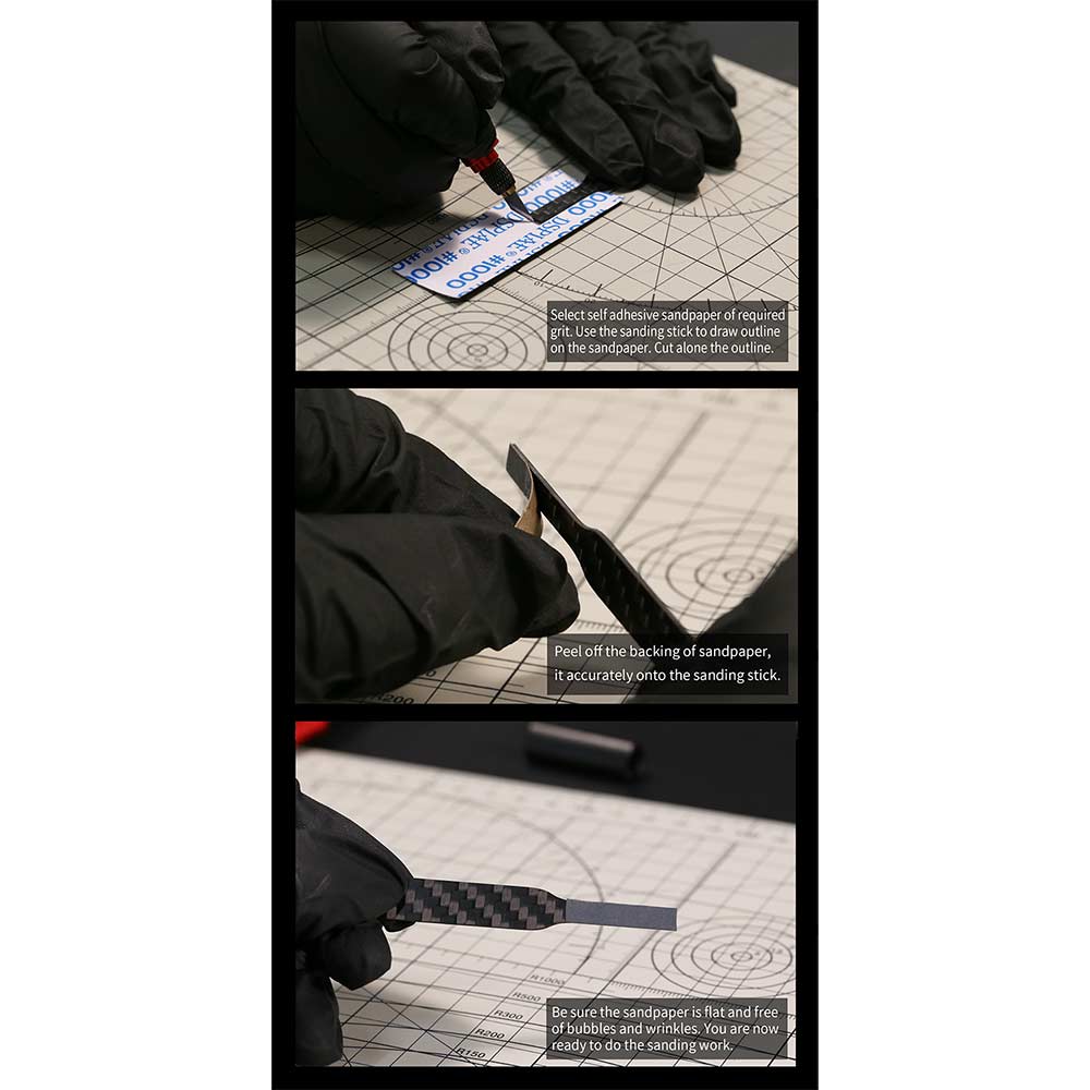 DSPIAE CFB-02 lrregular Carbon Fibre Sanding Stick Image_4