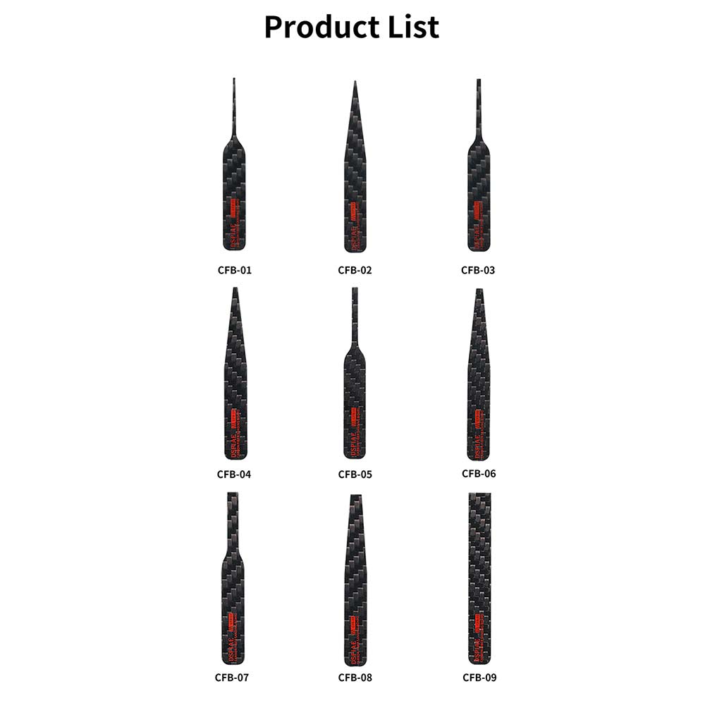 DSPIAE CFB-03 lrregular Carbon Fibre Sanding Stick Image_3