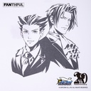 FANTHFUL Ace Attorney Series T-shirt (M) White Image_6