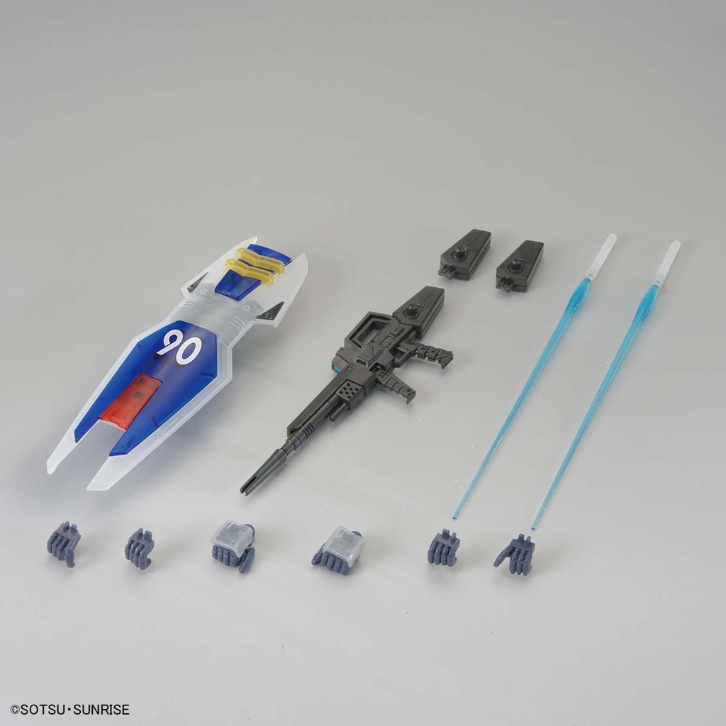 MG The Gundam Base Limited Gundam F90 [Clear Color] (P Bandai) Image_5