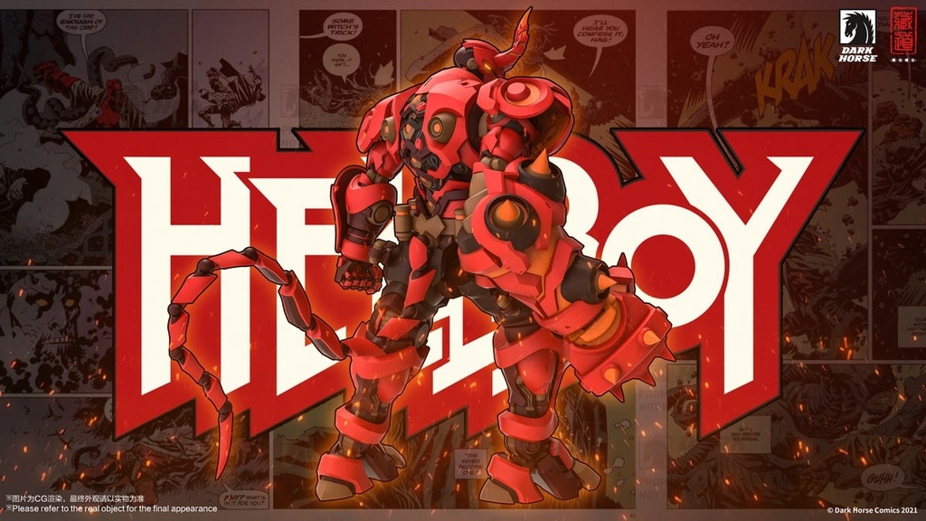 Dark Horse X CangDao Model - CD-FA-02 Hellyboy (Alloy) Image_3