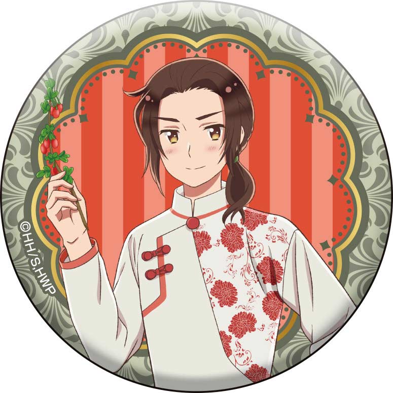 (PO) Hetalia World Stars Original Illustration Can Badge Collection Sweets Parade Ver. [BOX] Image_9