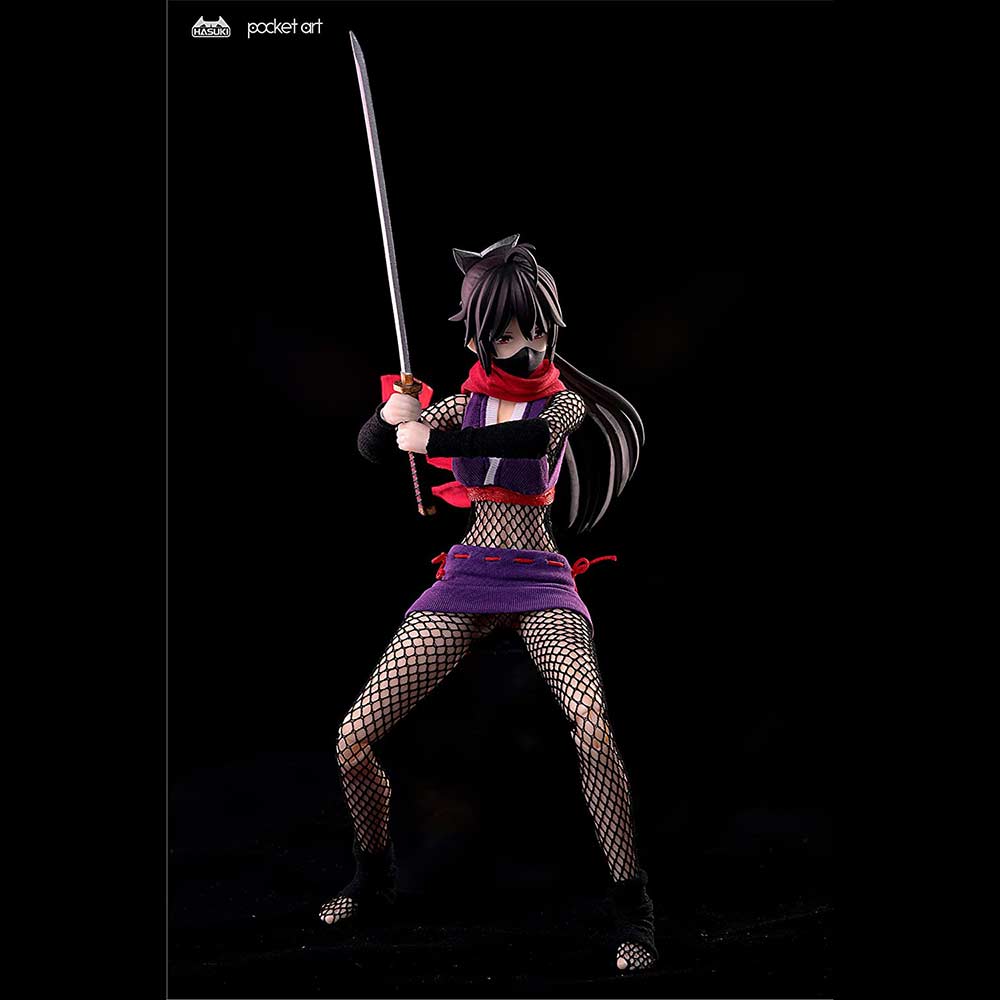 HASUKI pocket art PA002 Female NinJa Hagi Image_3