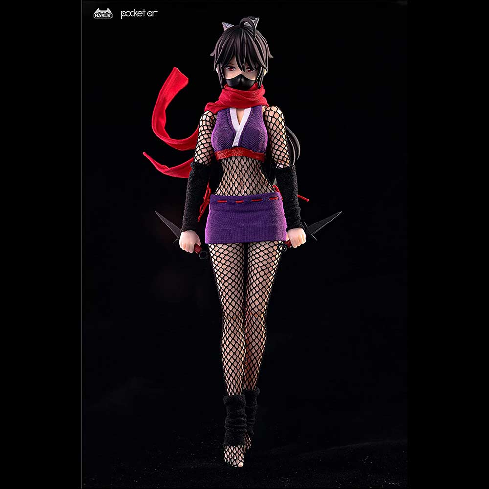 HASUKI pocket art PA002 Female NinJa Hagi Image_12