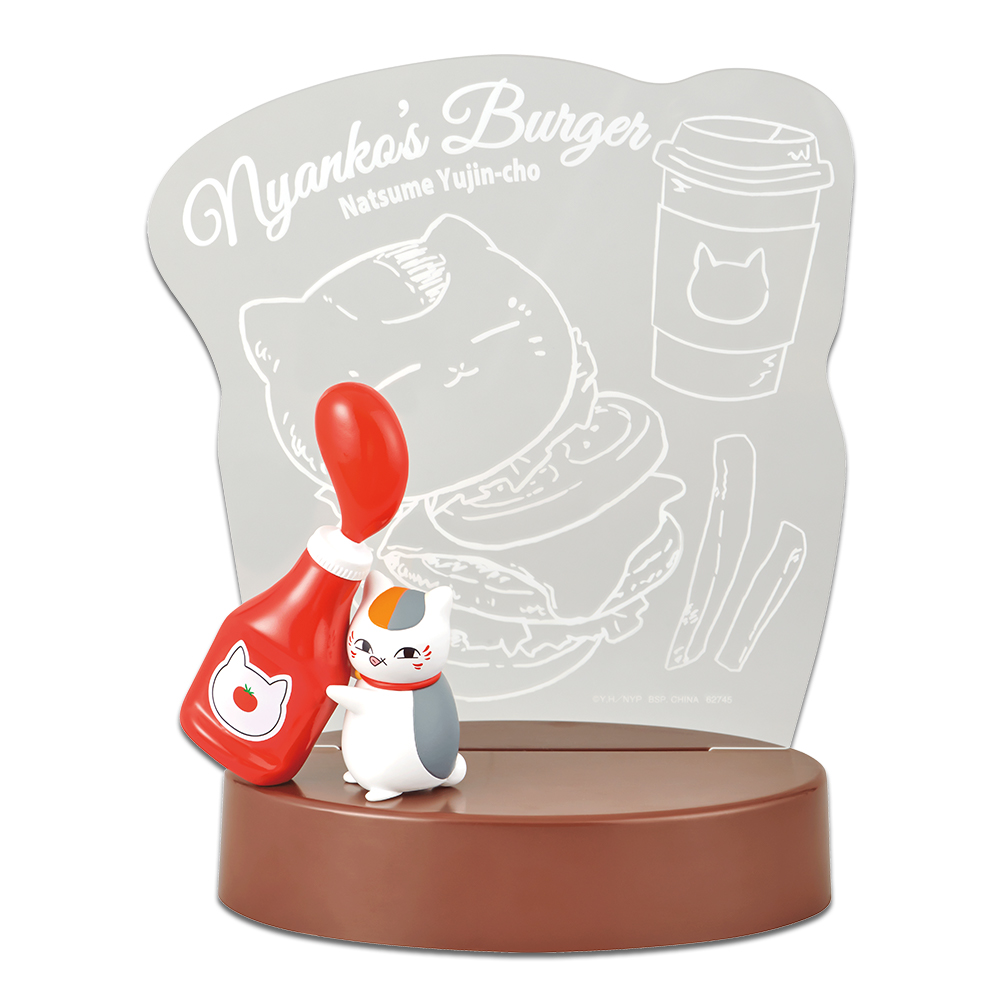 Ichiban Kuji - Natsume Yujin-Cho Nyanko Sensei Burger (Full ctn of 66 tickets) Image_4