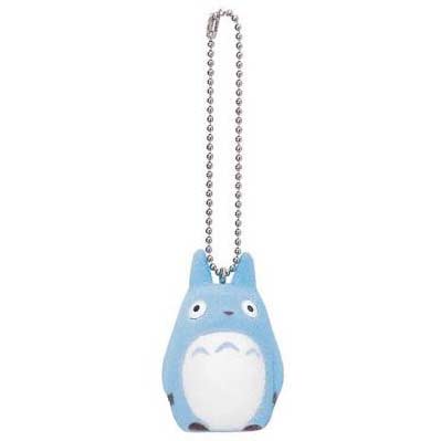 Studio Ghibli My Neighbor Totoro Flocking Key Chain Medium Totoro Image_1