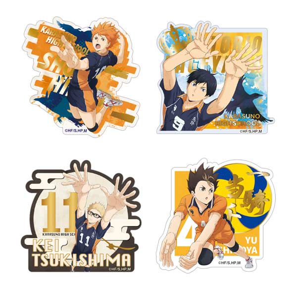 (PO) Haikyu! Die-Cut Sticker Biscuit [BOX] Image_2