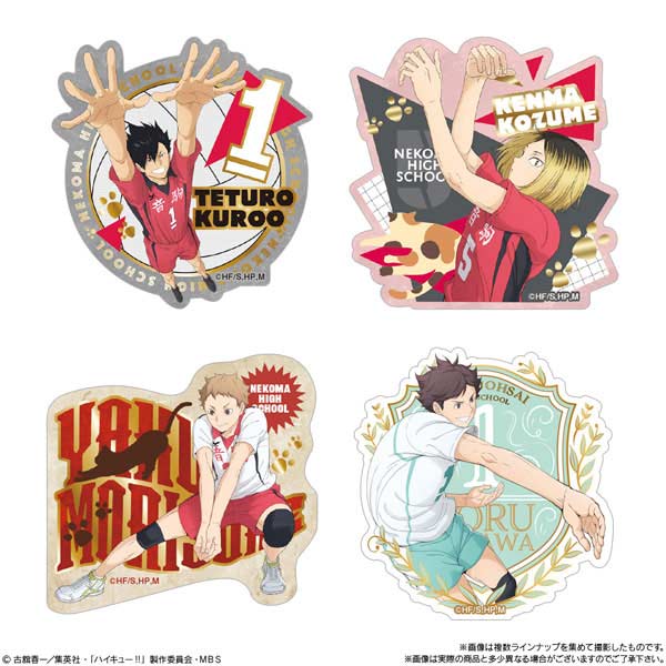 (PO) Haikyu! Die-Cut Sticker Biscuit [BOX] Image_3