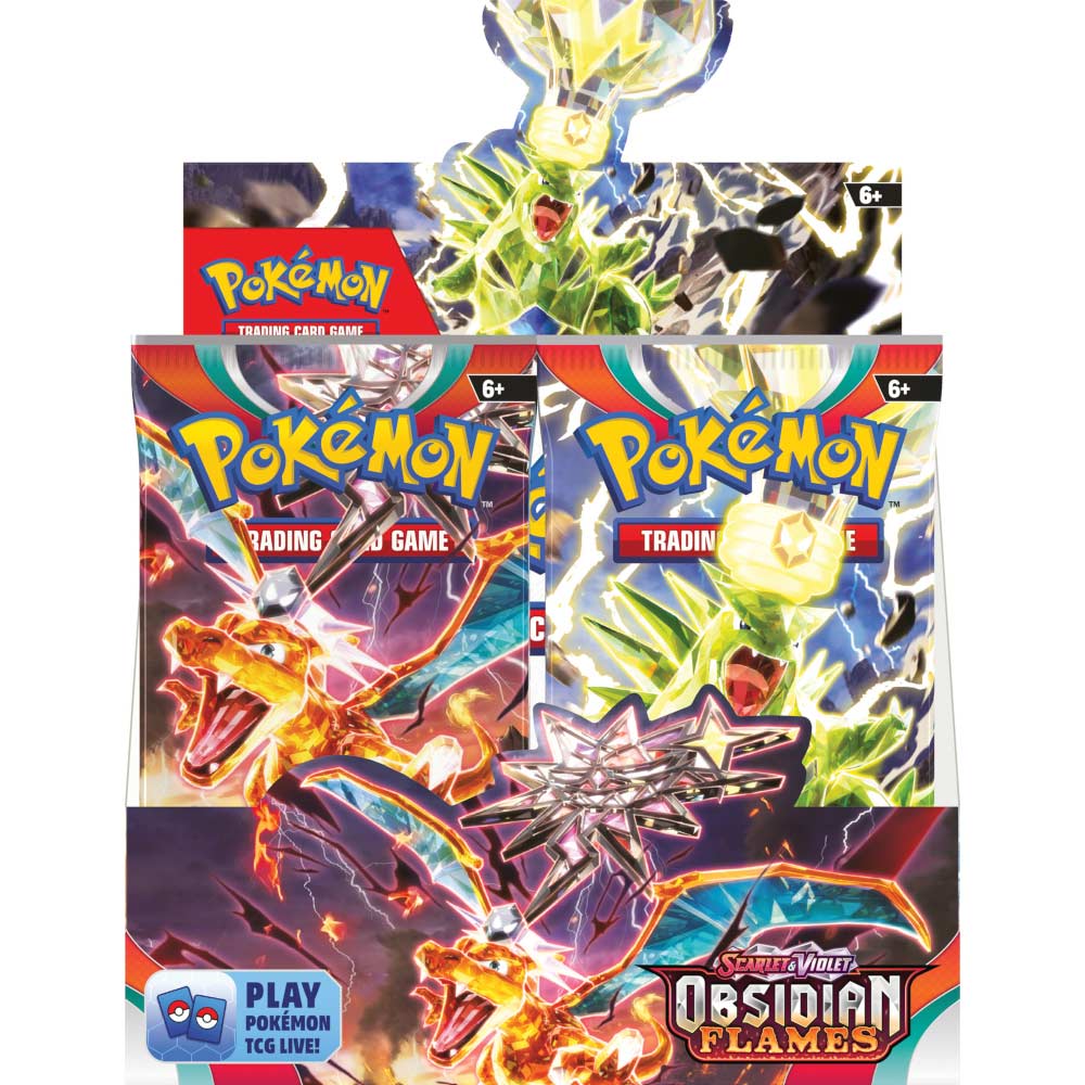 Pokemon TCG: Scarlet and Violet SV03 Obsidian Flames Boosters [BOX] Image_2