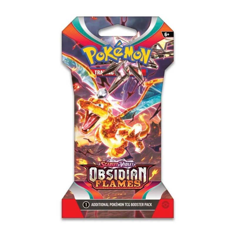 Pokemon TCG: Scarlet and Violet SV03 Obsidian Flames Boosters (Sleeved) Image_2